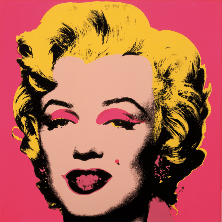 アンディ・ウォーホル マリリン 1967年 シルクスクリーン、紙 91.5×91.5 高松市美術館蔵 ©2012 The Andy Warhol Foundation for the Visual Arts,Inc./ARS,N.Y./SPDA,Tokyo